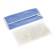 Pillow - ARGO lining, children's, on a seat belt, blue 29x11x9 cm