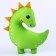 Antistress toy "Dinosaurus"
