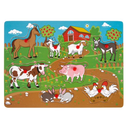Frame - liner "Fun Farm", 8 elements