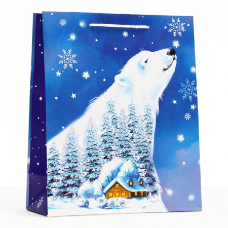 Gift package "Northern Bear", 26 x 32 x 12 cm-1