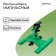 Spille sprayer, under the connector, horizontal, plastic, Greengo