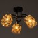 Arnella chandelier 3he27 40W Black 50x50x27 cm Bayerlux