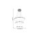 Suspension chandelier Giro 400/600/800 mm, LED 95W