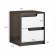 Covereign cabinet "Rosalia", 450 x 375 x 470, wenge/white gloss