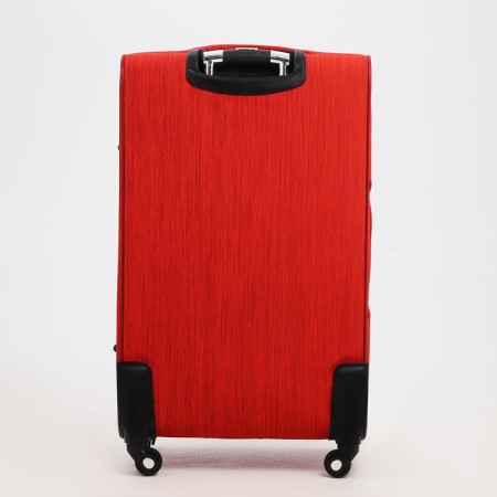 Big suitcase 28 ", lightning department, code castle, 4 wheels, outer pocket, red color-6
