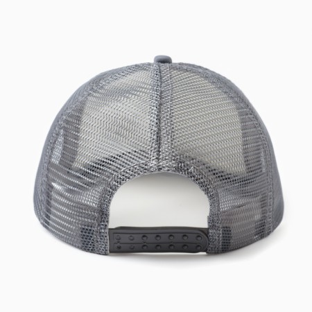 Women's baseball cap with minaku grid, light gray, rr 56-58-2