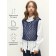 Knitted children's vests Amarobaby Mesh, height 152 cm, blue color