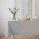 The tablecloth "Ethel" 240x165 cm, col. gray-blue, 100% cotton, 163 g/m2