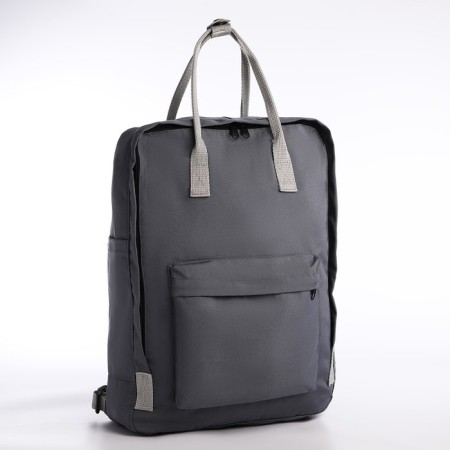 Backpack School Textile Nazamok, 38x27x13 cm, color gray color-2