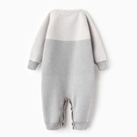Knit Knit Kroshka I am "muzzle", height 80-86 cm, gray-4