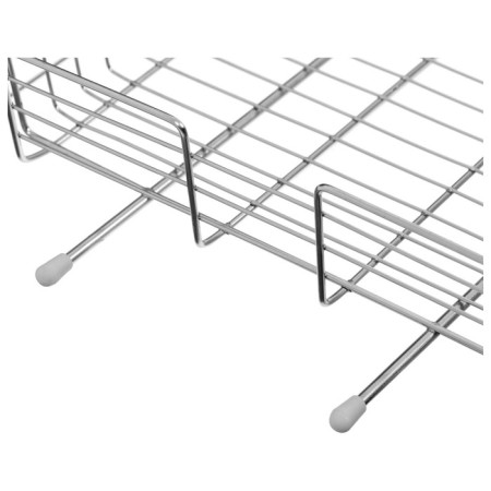 Ground grill Universal Maclay, 20x20 cm, stainless steel, for barbecue-11
