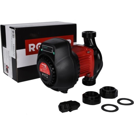Circulation pump Rommer ER 25/80-180, 130 W, pressure 8 m, 7.5 l/min, with nuts-4