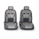 Autoshekhls Universal Multi Comfort MLT-1105GV black/dark gray, 11 items