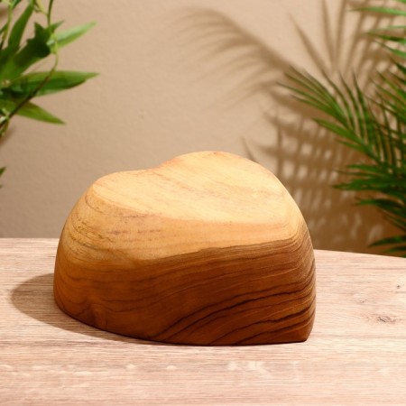 Saladnik "Heart" 20x20x9 cm, tick tree-4