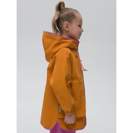 Windbreaker for girls, height 116 cm, amber color-5
