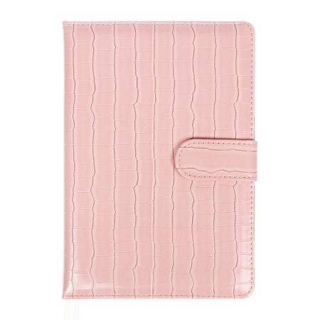 Dated diary 2025 A5 168 sheets, Devente.Barbara, a solid cover to leatherette with foam, praise, perforation, lies, block 70, pink