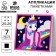 Application with sequins "Funny unicorn"