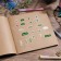 Paper stickers for the diary "Notes", 4 × 23 cm