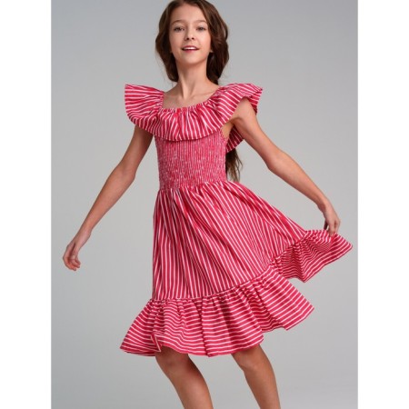 Dress for girl PlayTode, height 128 cm-1