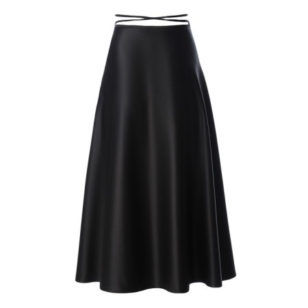 Юбка женская на запах MIST Classic Collection, р. S-M, черный-8