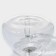 Glass teapot with a bamboo lid and a metal filter Bellatenero Eco, 600 ml, 18 × 12 × 10 cm
