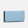 Women's wallet on magnet, blue color