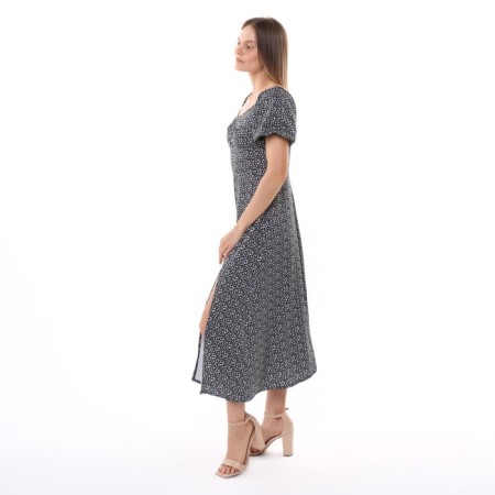 Women's dress, black color, size 44-3