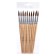 Squirrel Brush Round No. 9, handle tree