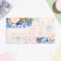 Money envelope "Congratulations!" Blue bouquet, 18.5 x 8.5 cm