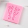 Mold Dolyana "Lepnin", silicone, 5.2 × 6 cm, color mix