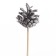 New Year's decor "Bouquet of silver cones"