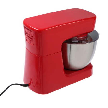 Mixer Sakura SA-6327R, planetary, 1000 W, 3.5 l, 6 speeds, 3 nozzles, red-2