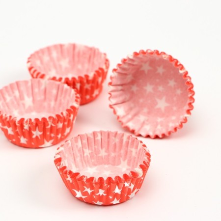 Baking "peas" red, 3.5 x 2 cm