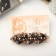 Hair clip for hair "Liora" leaflets shine luxury, 9 cm, gold