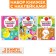 Kruzhoki stickers Set "Introduce animals", 3 pcs. 16 p.