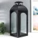 Climber Metal "Lantern Dome" Black set 2 pcs 14.5x14.5x35 cm 47x18x19 cm