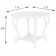 Coffee coffee table, 710x710x590, dairy oak