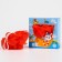 Baby washcloth for swimming with a loop "Sea Adventure"
