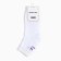 Women's socks, white color/hare, size 35-37