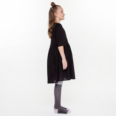 Pantyhose children's "golf", color gray melange, height 98-104-4