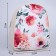 School textile “flowers”, 27x10x23 cm, lightning department, pink color