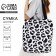 Bag Schoper Leopard, 40x12x38, Black Color