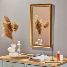 Wall mirror, in the frame 30x60 cm