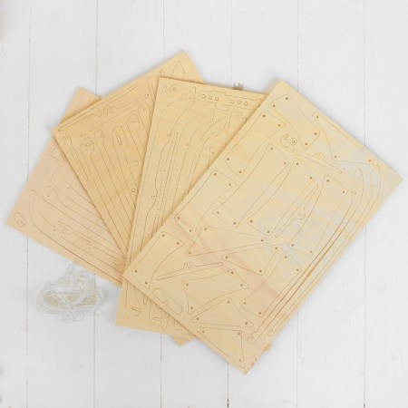 3D-model team wooden miracle-brown "sailboat"-1