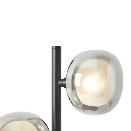 Freya FR5435TL-03B Shimmer, 248x248x461 mm desktop lamp, G9, 3x25W, black color-6