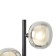 Freya FR5435TL-03B Shimmer, 248x248x461 mm desktop lamp, G9, 3x25W, black color