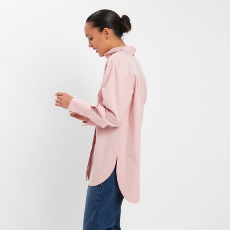 Women's shirt Minaku: Casual Collection Pink color, pr 44-1