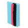 Penal soft, 1 department, 60 x 195 mm, flat, PMP 03-73 with a notebook for a notebook, bright pink 57434