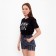 Women's casual shorts, dark blue color, size 46