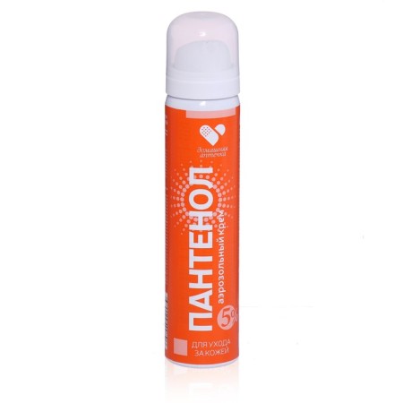 Panthenol face and body spray with sun and thermal burns, 90 ml